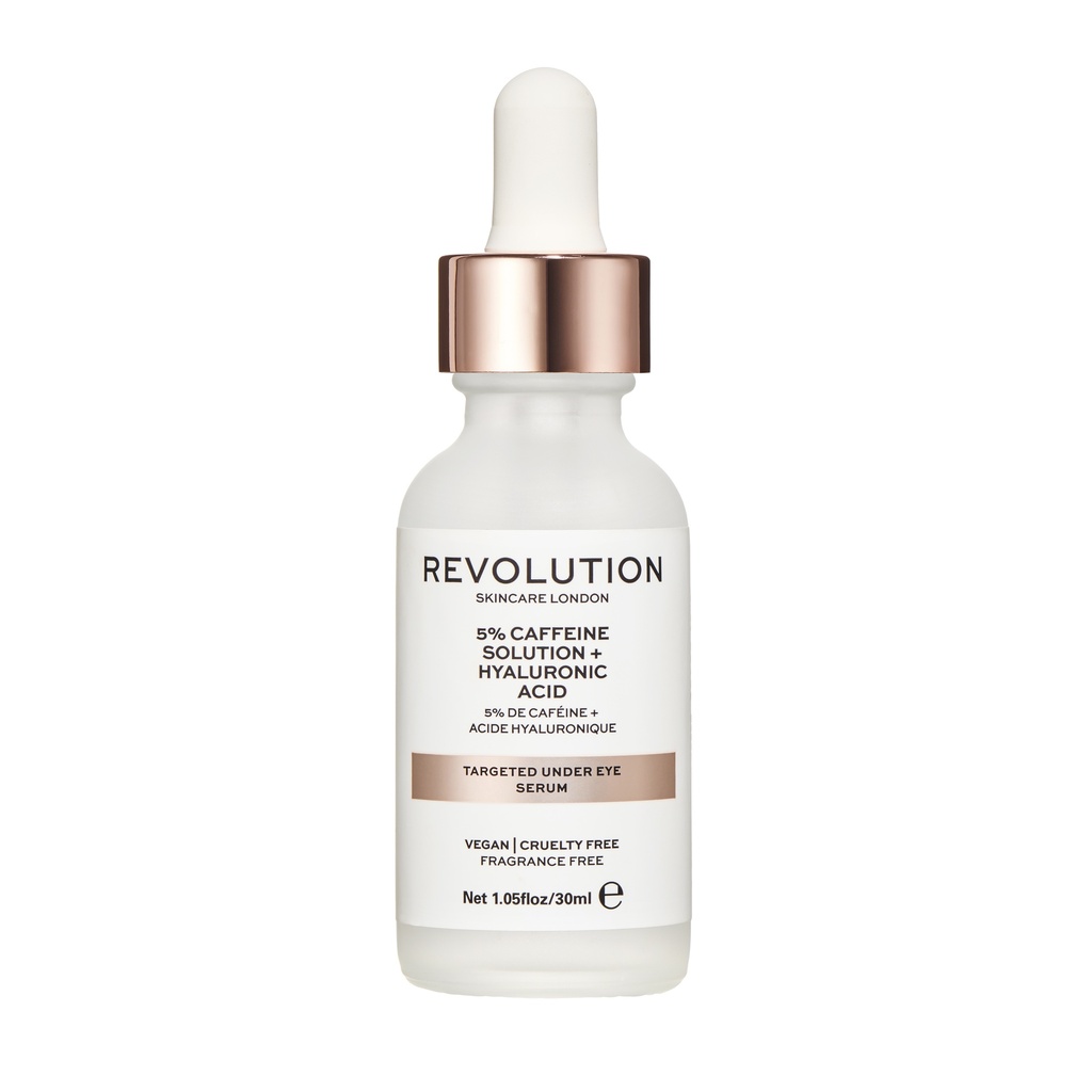 Revolution Skincare Targeted Under Eye Serum - 5% Caffeine Solution + Hyaluronic Acid