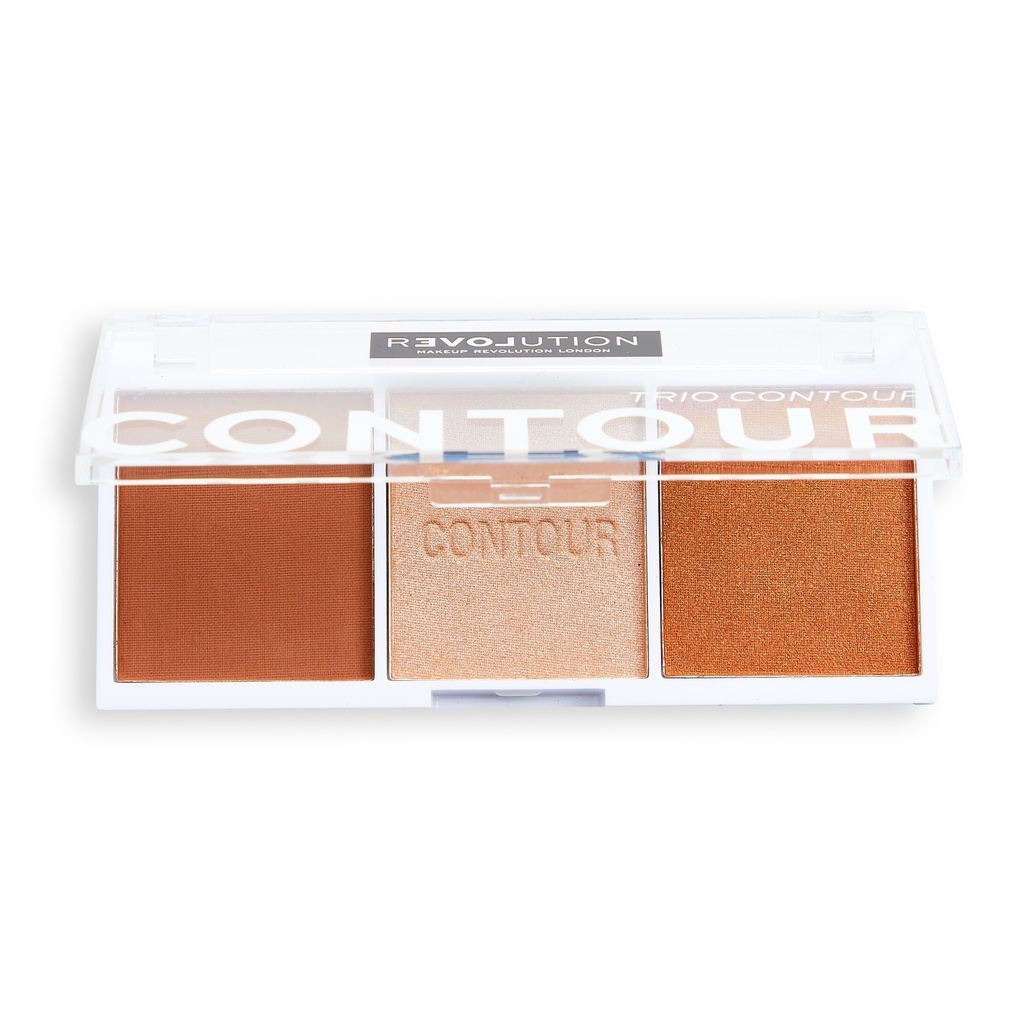 Revolution Relove Colour Play Contour Trio Palette Baked Sugar
