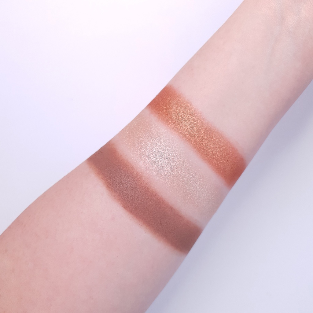 Revolution Relove Colour Play Contour Trio Palette Baked Sugar