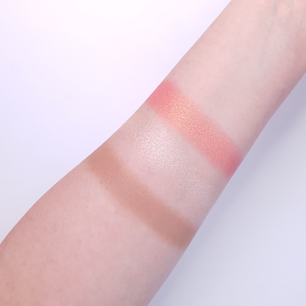 Revolution Relove Colour Play Contour Trio Palette Baked Sugar