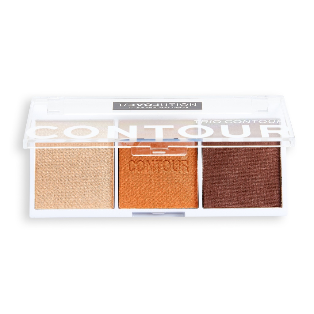 Revolution Relove Colour Play Contour Trio Palette Bronze Sugar