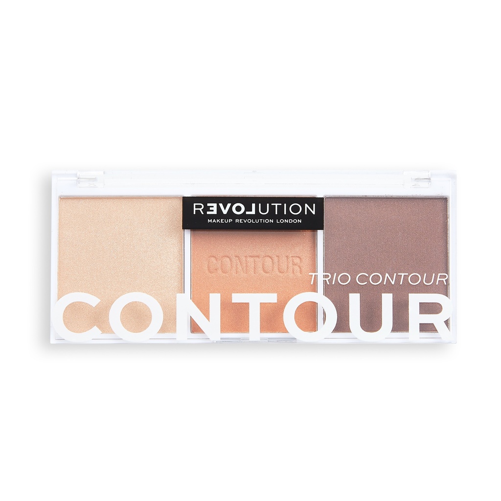 Revolution Relove Colour Play Contour Trio Palette Bronze Sugar