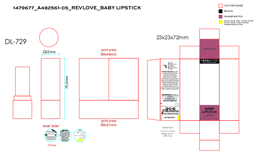 Revolution Relove Baby Lipstick Vision