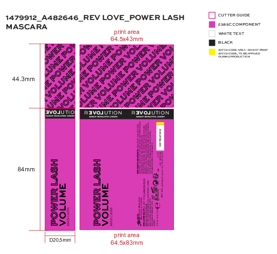 Revolution Relove Power Lash Volume Mascara