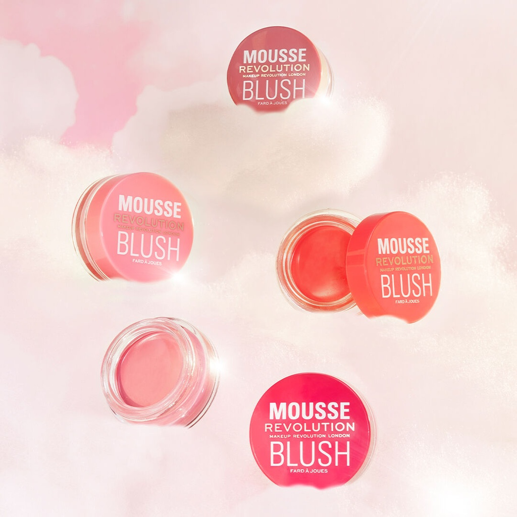 Revolution Mousse Blusher Blossom Rose Pink