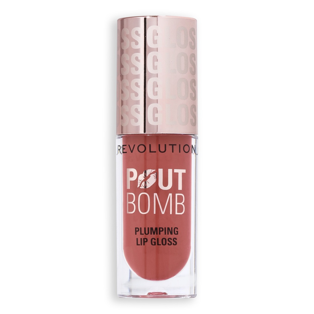 Revolution Pout Bomb Plumping Gloss Melba Warm Peach