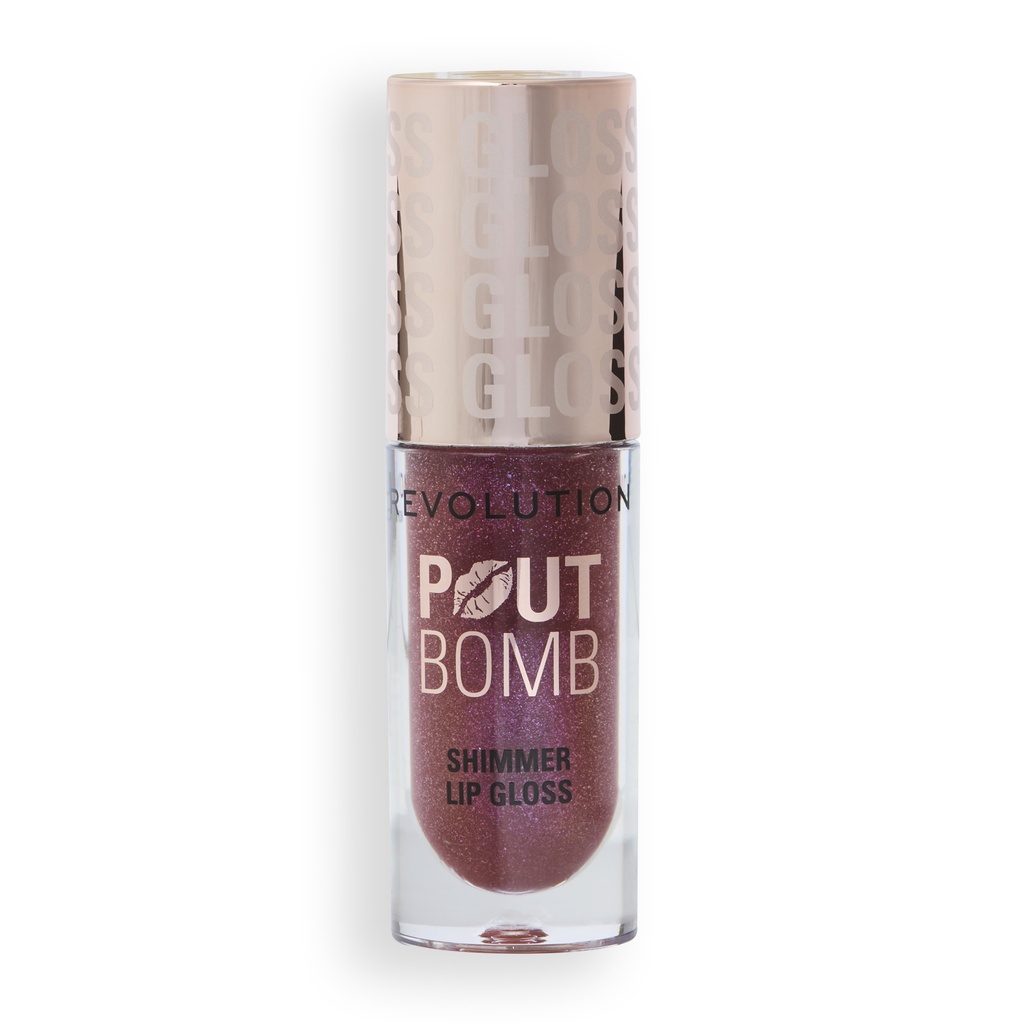 Revolution Pout Bomb Shimmer Gloss Berry Lustre