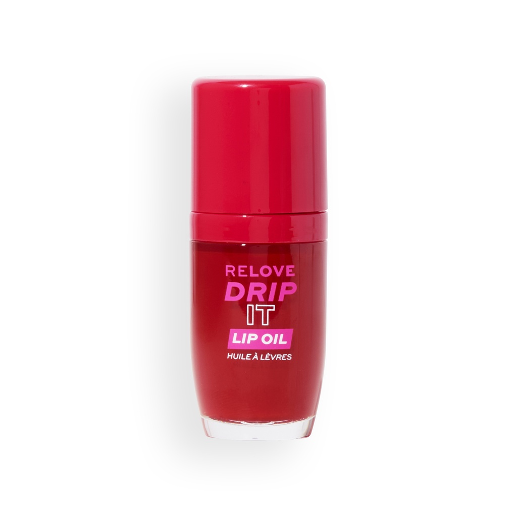 Revolution Relove Drip It Glossy Lip Oil Cherry
