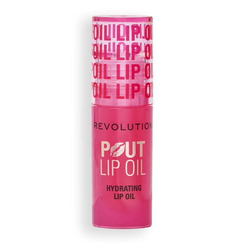 Revolution Pout Lip Oil Cherry Red