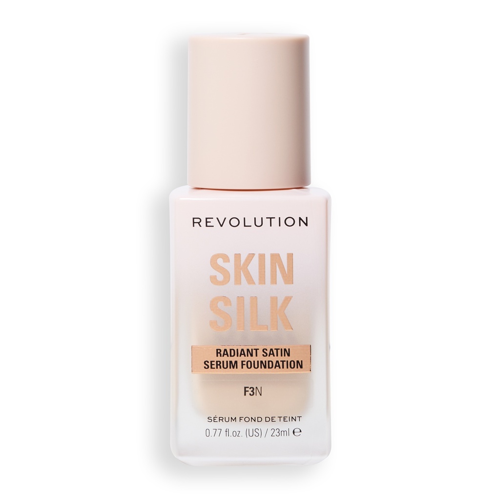 Revolution Skin Silk Serum Foundation F3