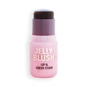 Revolution Jelly Blush Stick Lip and Cheek Stain Peach Orange