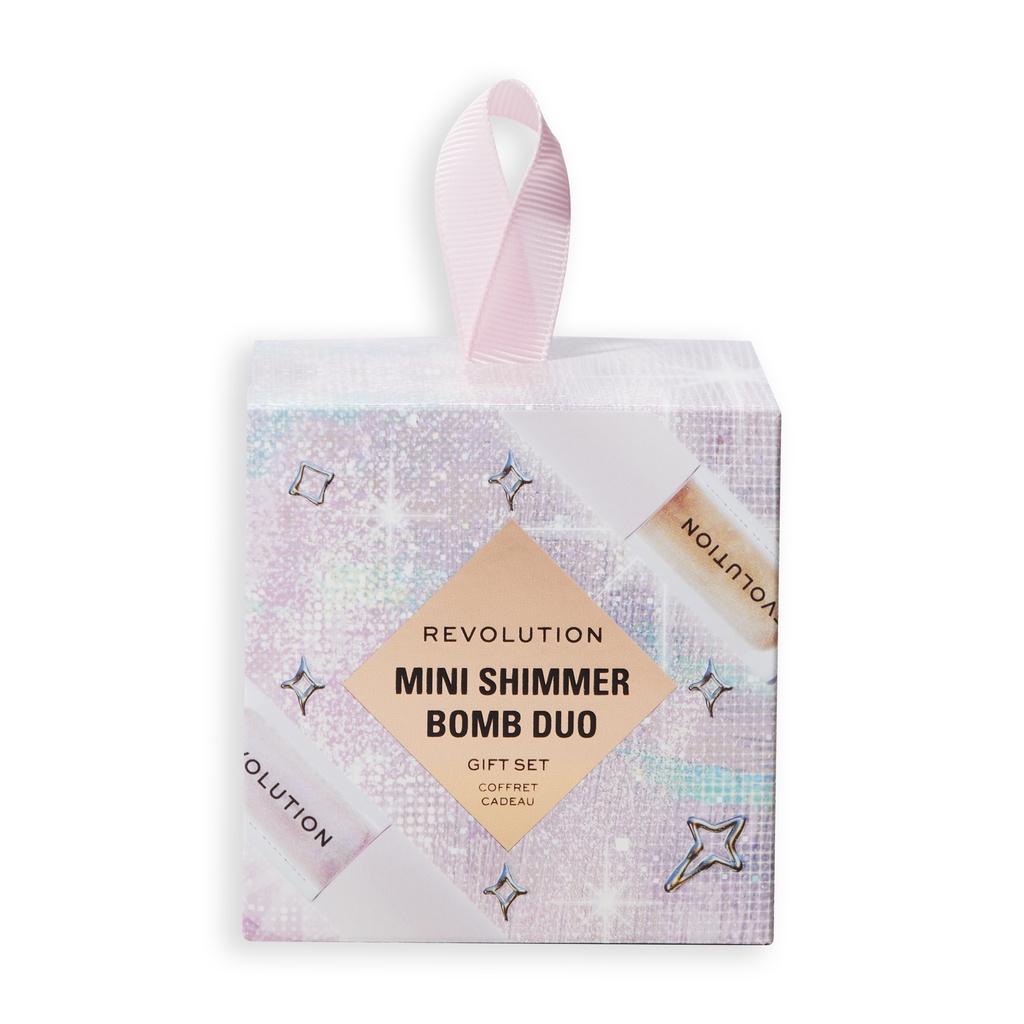 Revolution Mini Shimmer Bomb Lip Duo Gift Set 