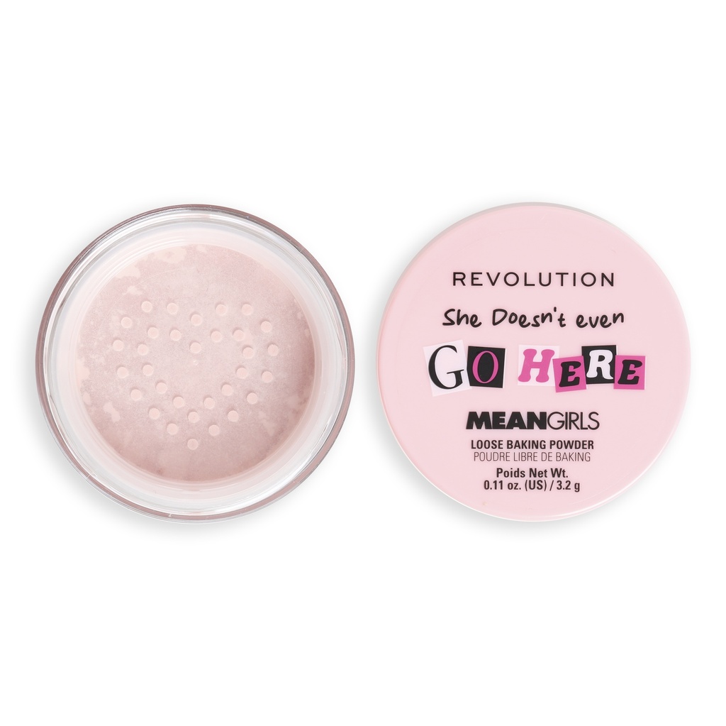 Mean Girls x Revolution Cherry Pink Loose Powder
