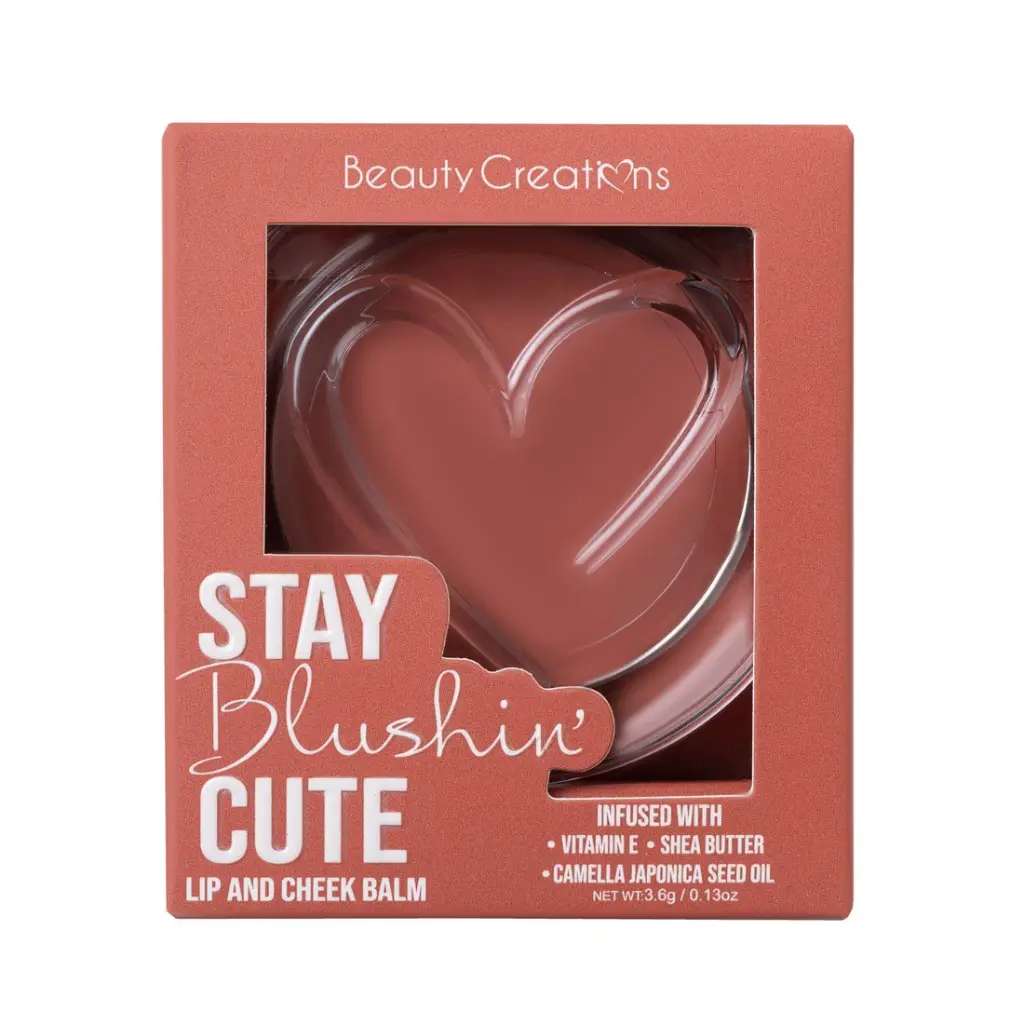 Beauty Creations Stay Blushing Cute Lip And Cheek Balm - Don'T Say It Twice 