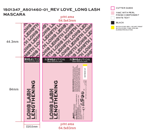 Revolution Relove Long Lash Lengthening Mascara