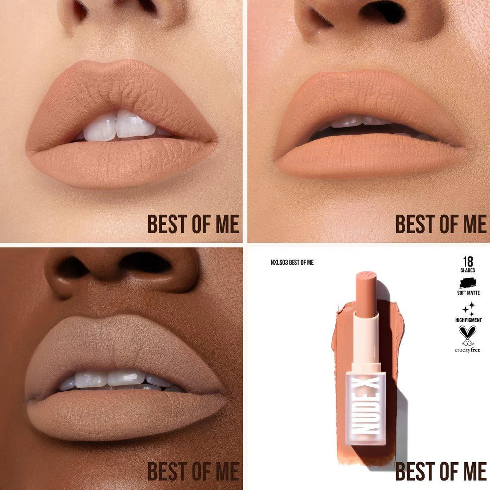 Beauty Creations Nude X Matte Lipstick - Best Of Me