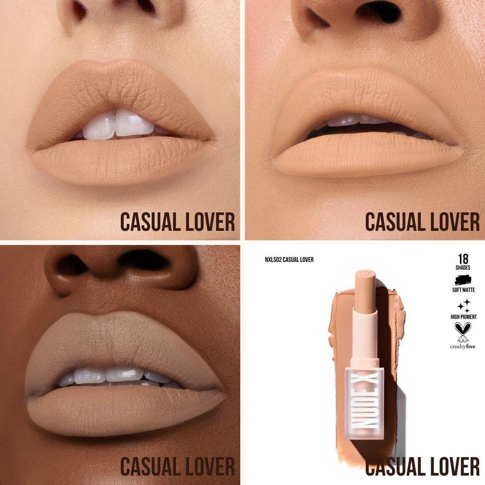 Beauty Creations Nude X Matte Lipstick - Casual Lover