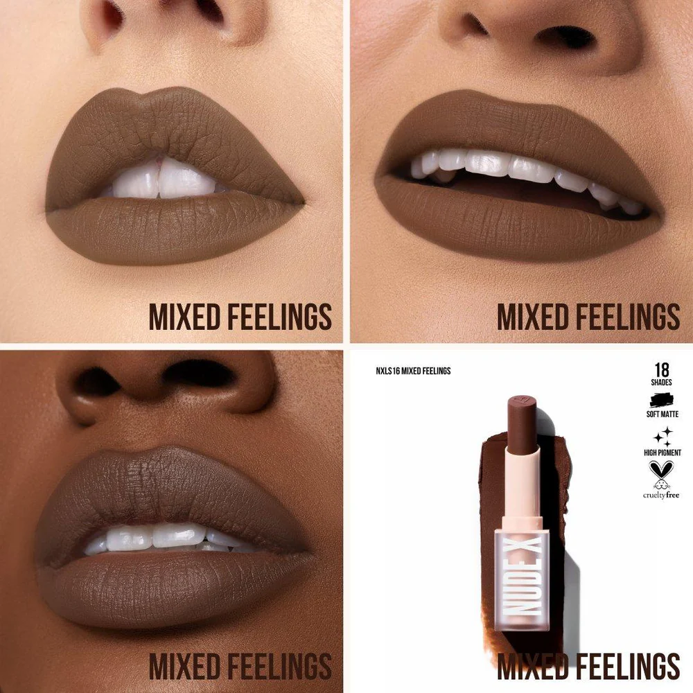 Beauty Creations Nude X Matte Lipstick - Mixed Feeling