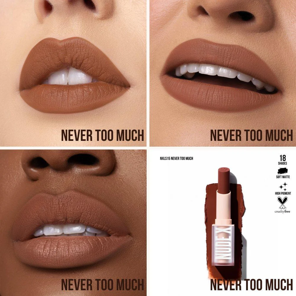 Beauty Creations Nude X Matte Lipstick - Never Too Much 