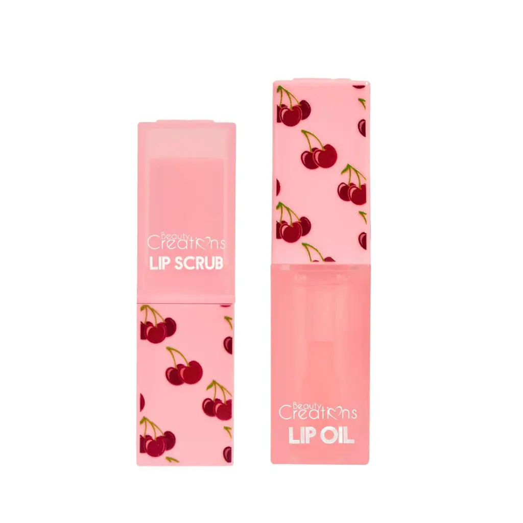 Beauty Creations Lip Oil & Lip Scrubs Duo-Cherry