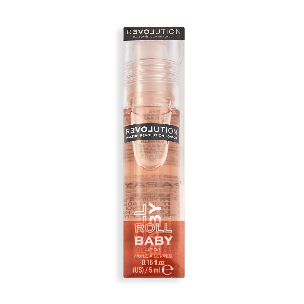 Revolution Relove Roll Baby Lip Oil Papaya