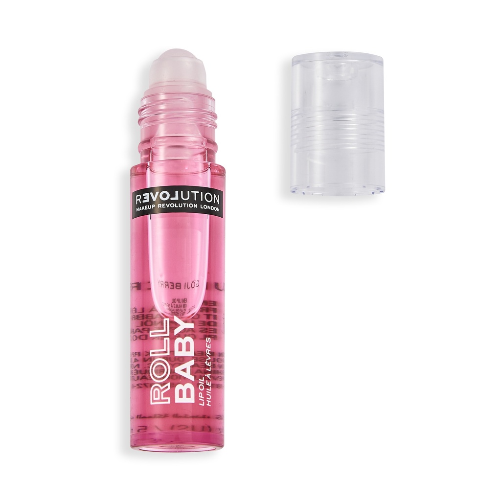 Revolution Relove Roll Baby Lip Oil Goji Berry