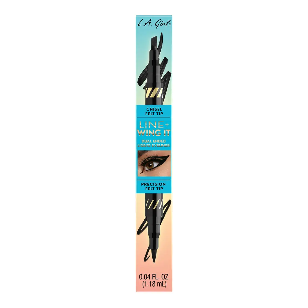 L.A. Girl Sunset Daze Line & Wing  it Dual Ended Liquid Eyeliner Promo Black
