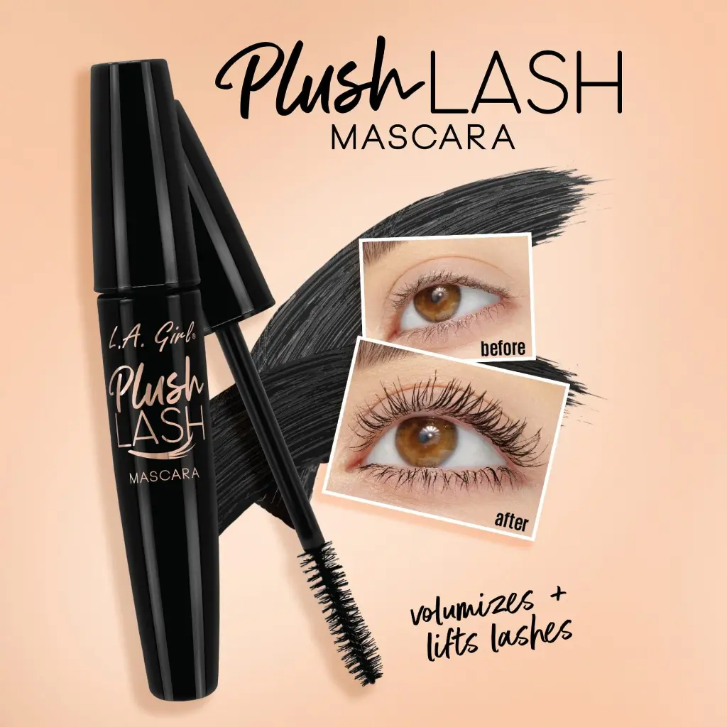 L.A. Girl Plush Lash Mascara Velvety Black