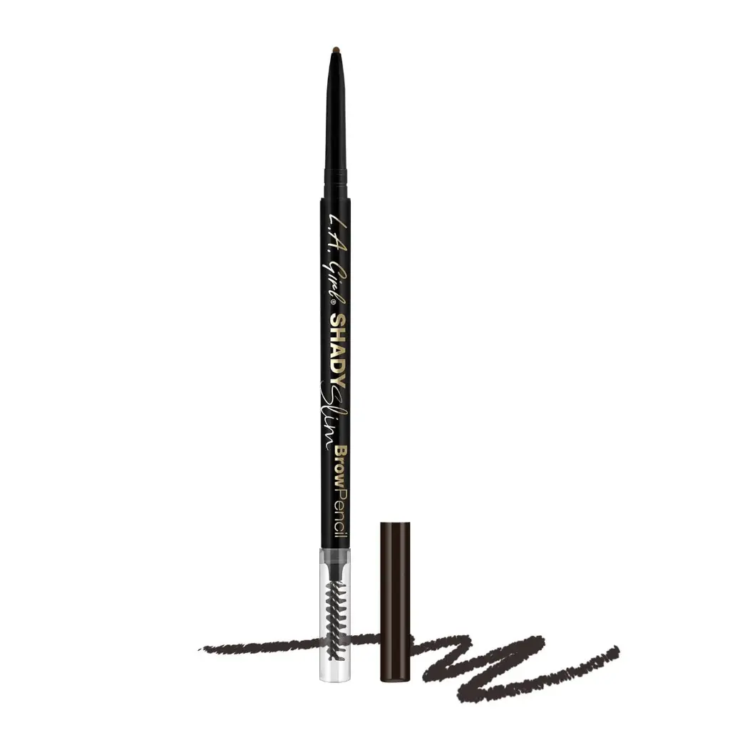 L.A. Girl Shady Slim Brow Pencil Blackest Brown 