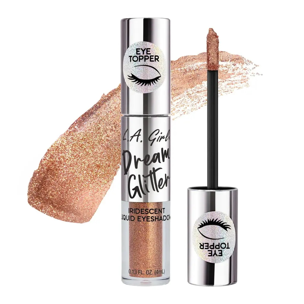 L.A. Girl Dream Glitter Liquid Eyeshadow Rose Gold                             