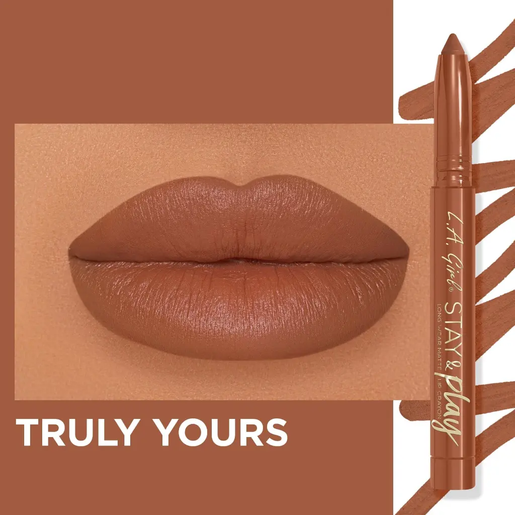 L.A. Girl Stay & Play Matte Lip Crayon Truly Yours