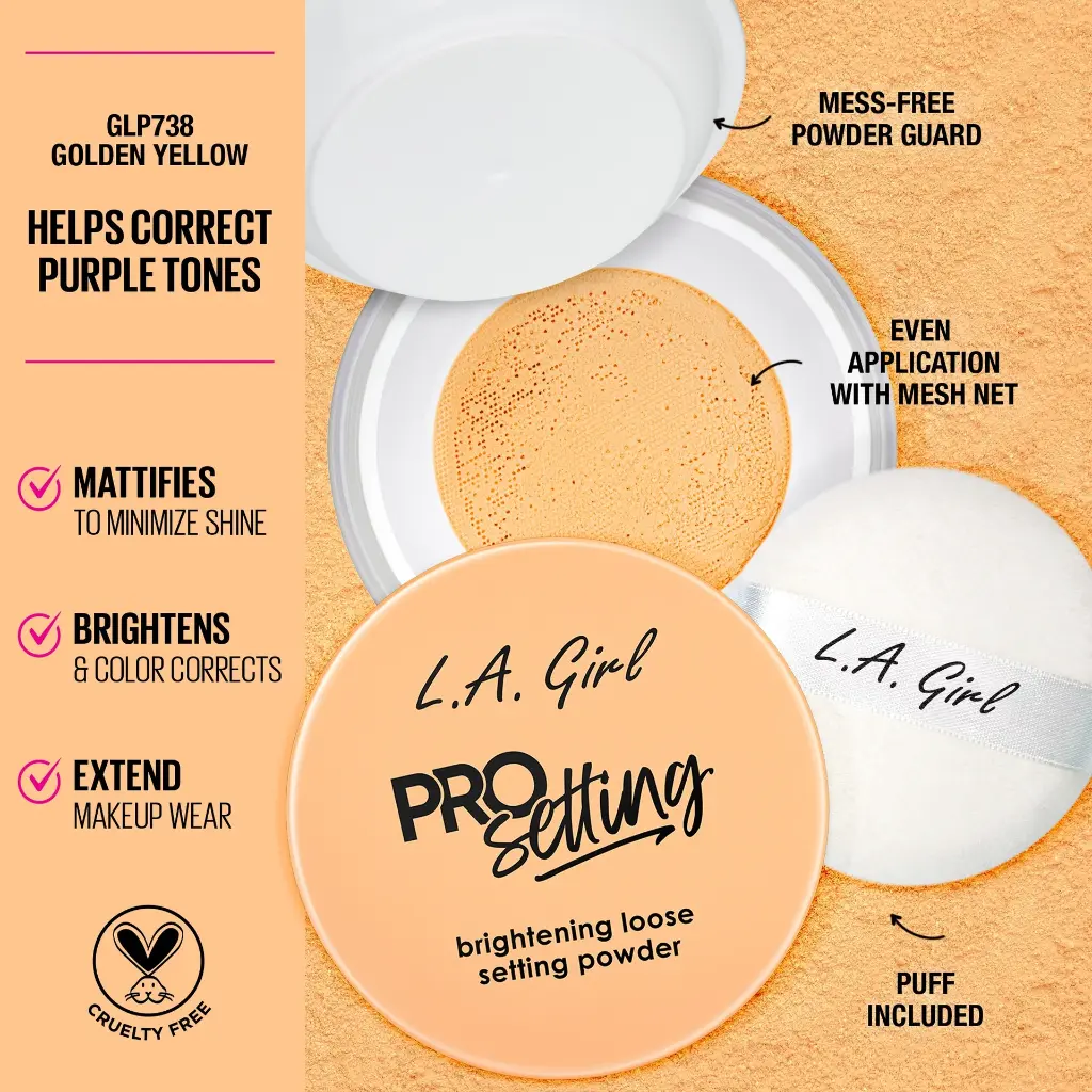 L.A. Girl Loose Setting Powder Golden Yellow