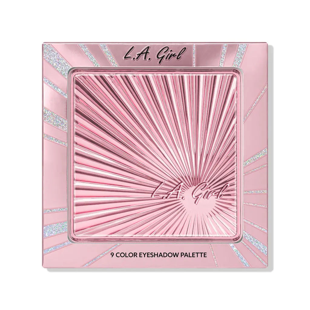 L.A. Girl 9 Color Eyeshadow Palette Radiate 