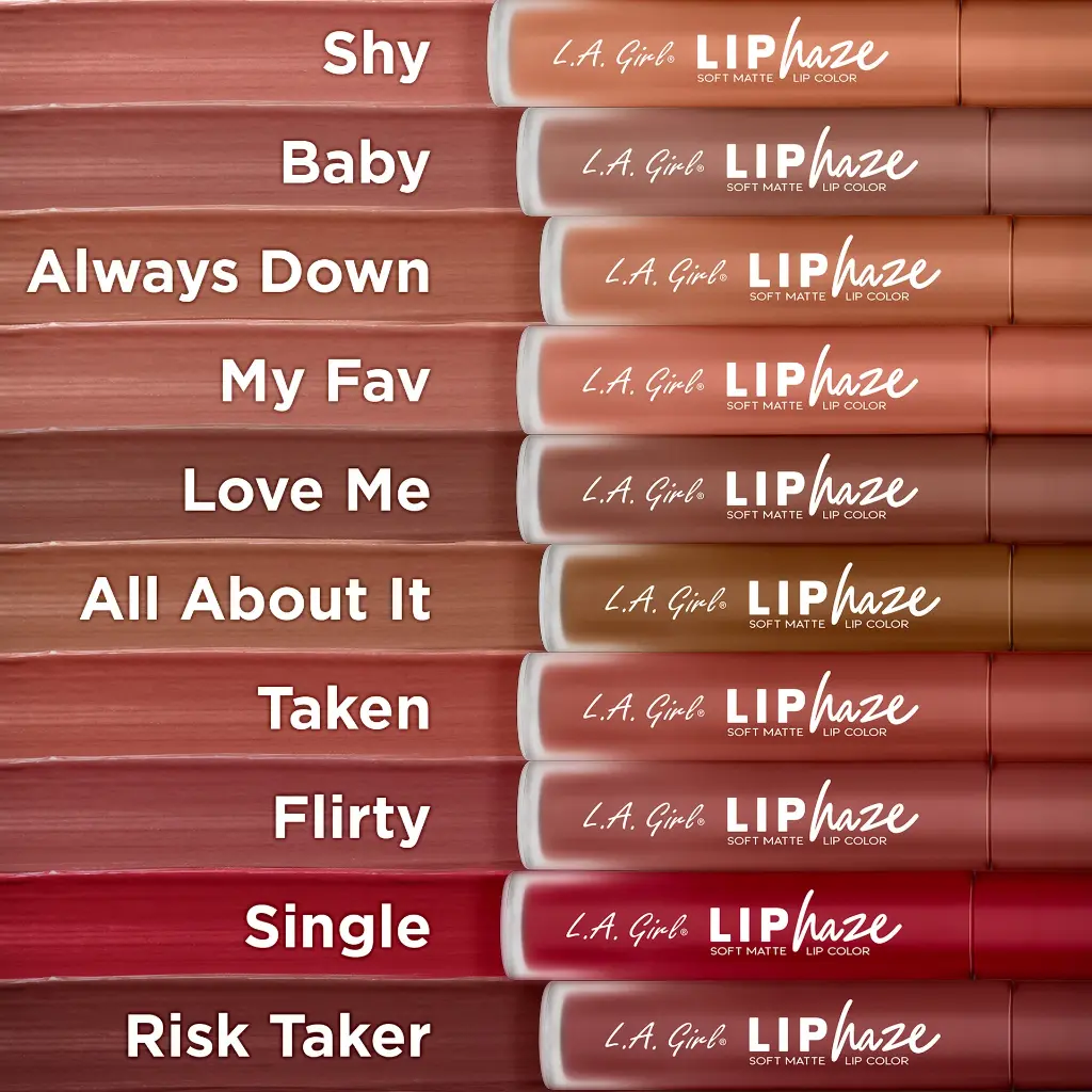 L.A. Girl Lip Haze Lip Color Risk Taker