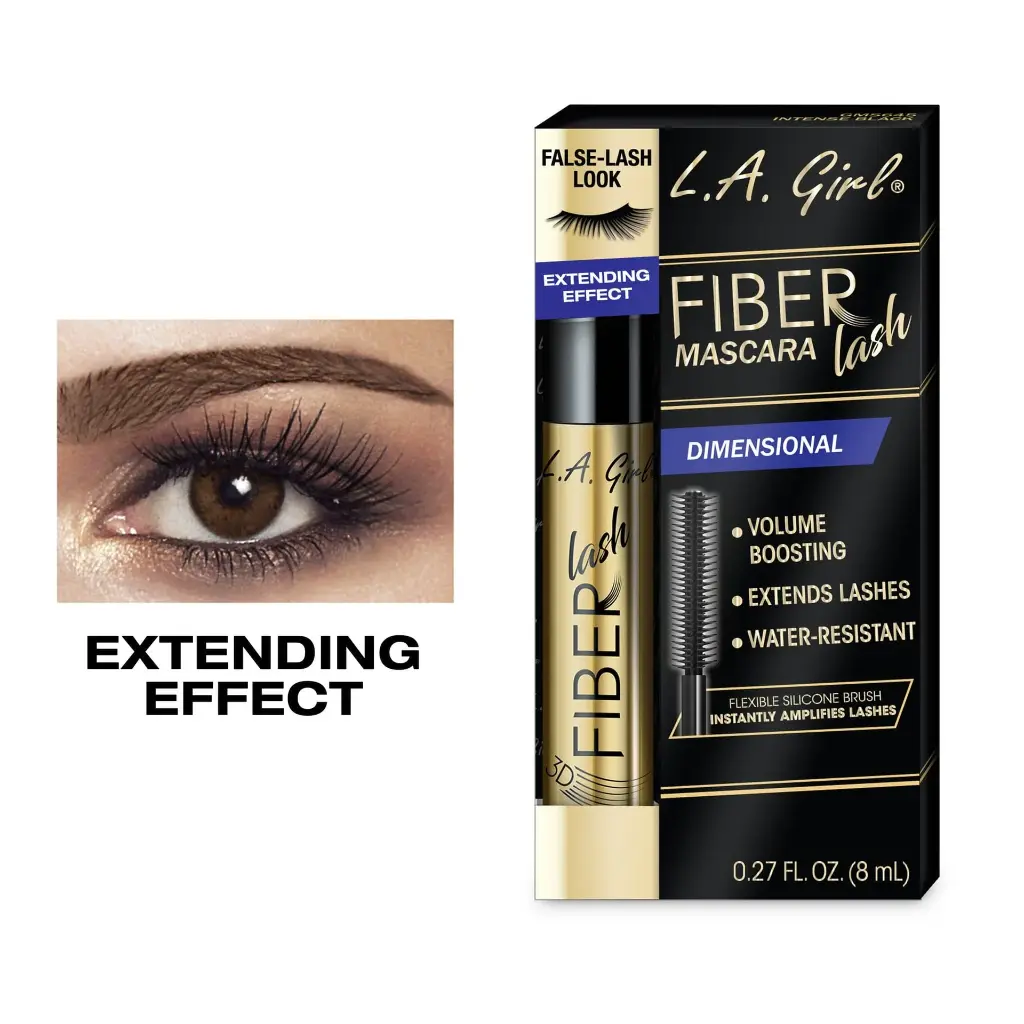 L.A. Girl Fiber Lash Mascara Intense Black