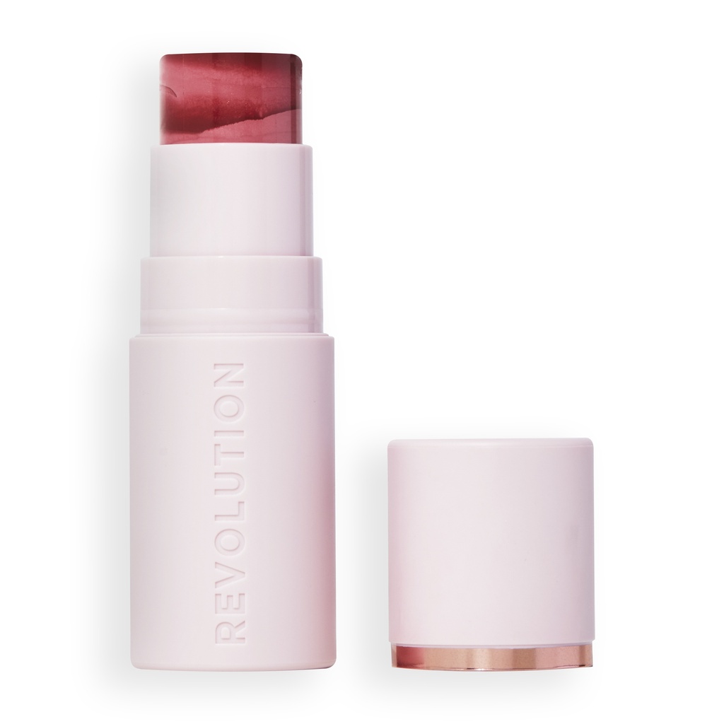 Revolution Skin Silk Marble Blush Stick Sundown Spice