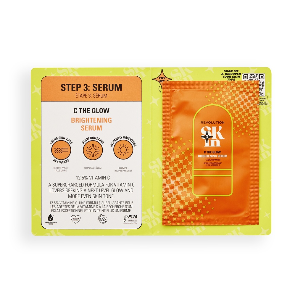 Revolution Skin C The Glow Brightening Serum Hero Sachet Sample
