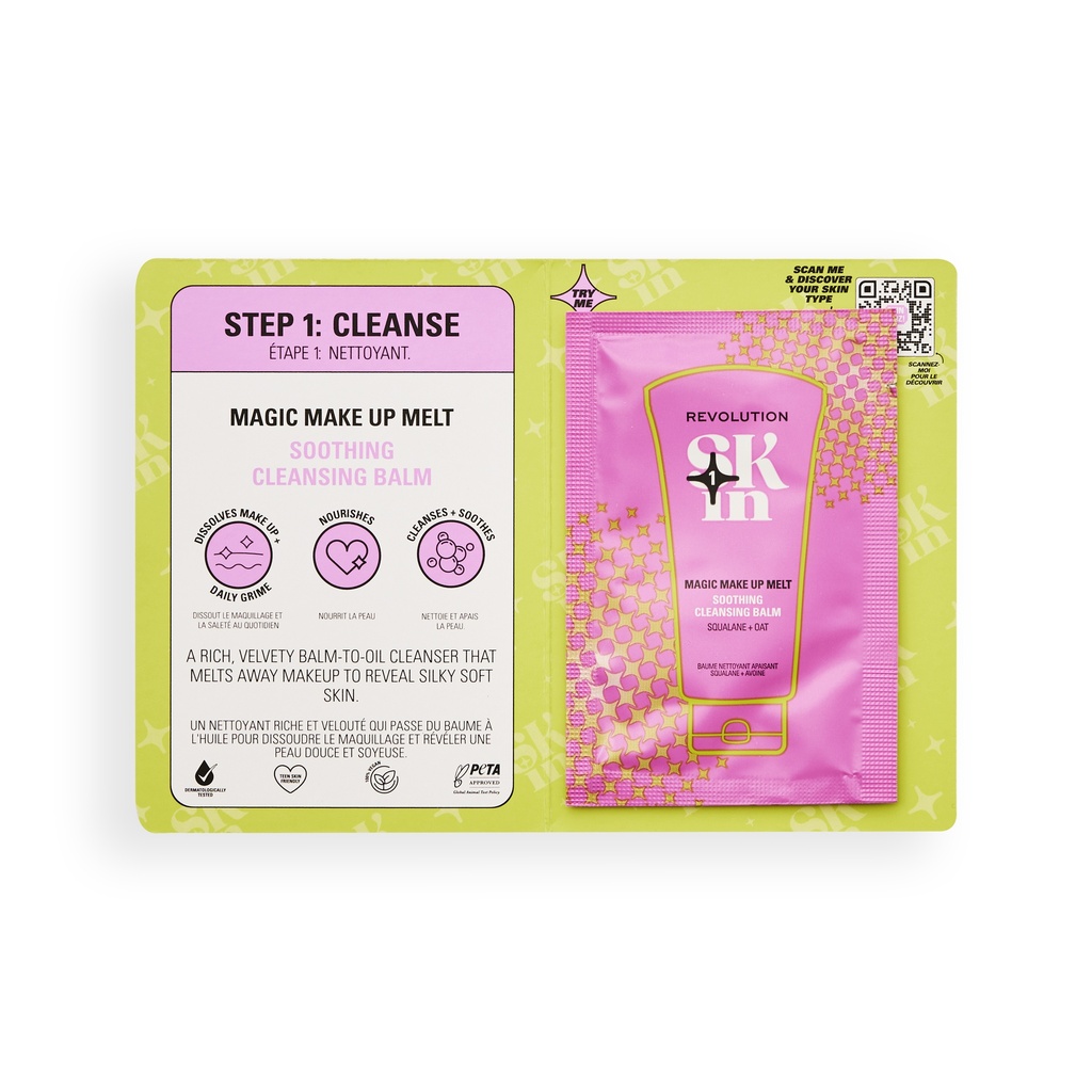 Revolution Skin Mellow Make Up Melt Cleanser Hero Sachet Sample
