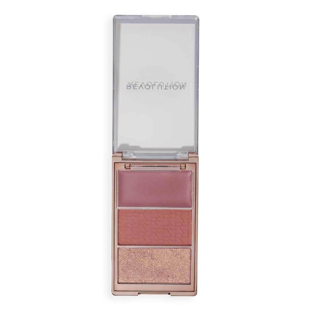 Revolution Blush Icon Palette Aura Points Rose