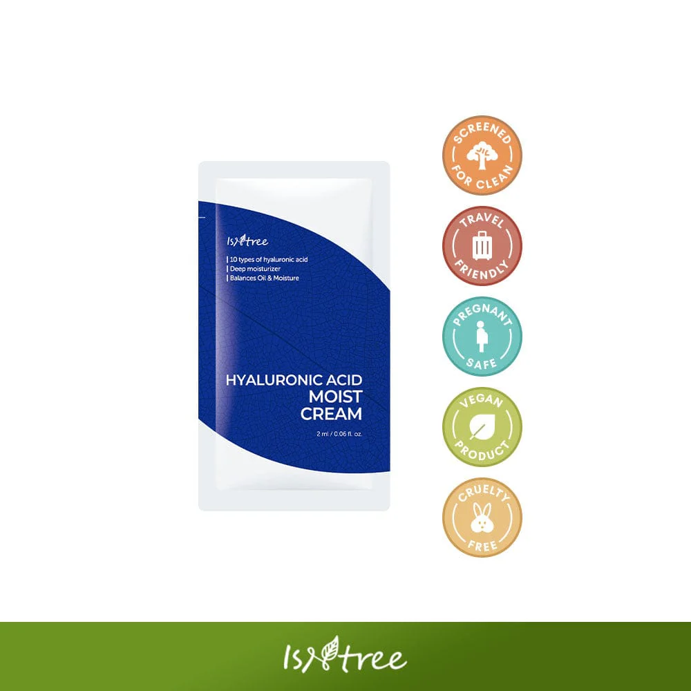 ISNTREE HYALURONIC ACID MOIST CREAM 2ml 