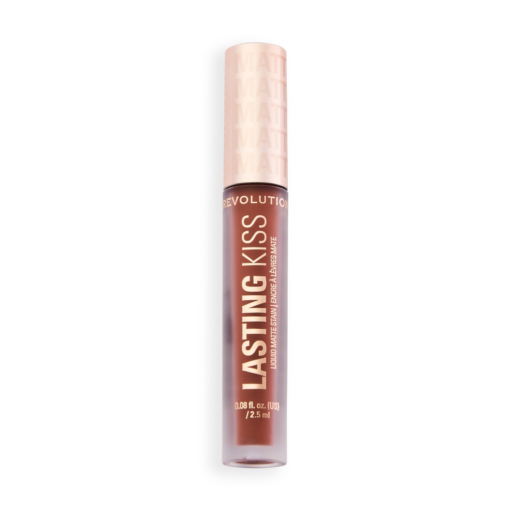 Revolution Lasting Kiss Liquid Lipstick Suede Nude