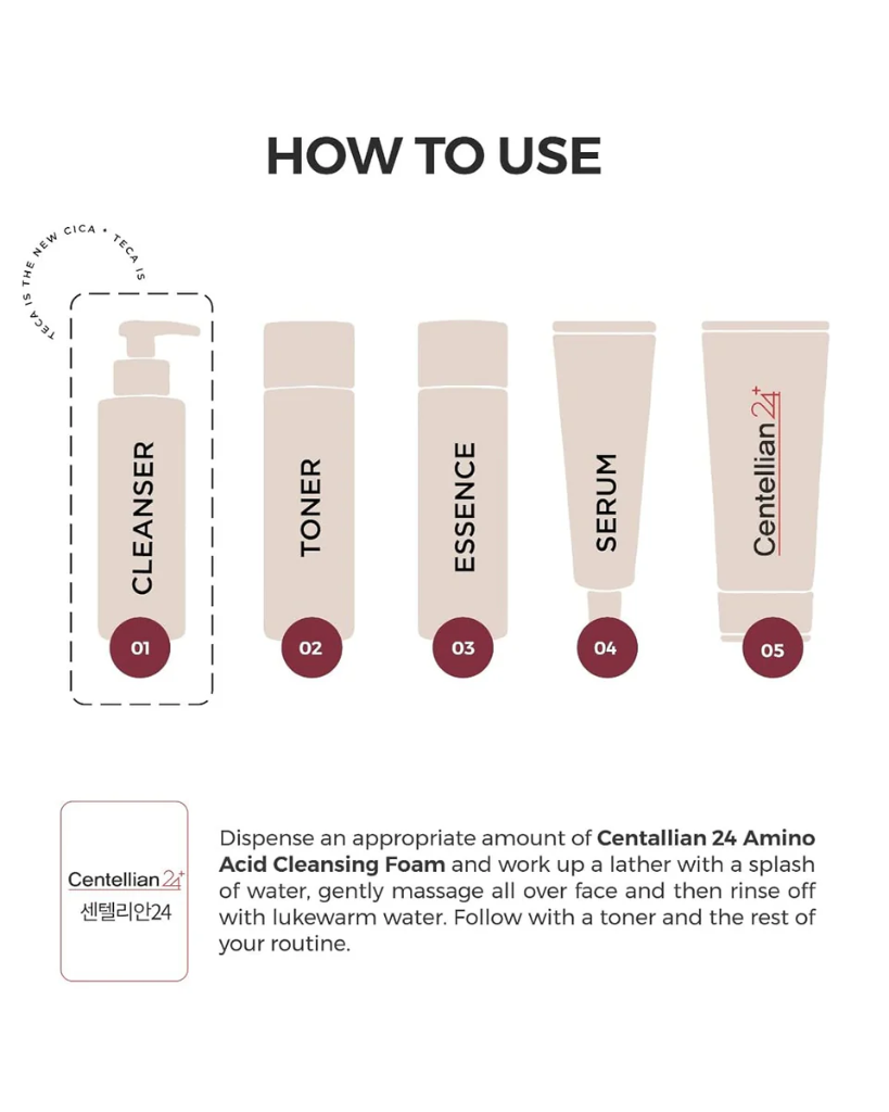 Centellian24 Madeca Amino Acid  Cleansing Foam 160g