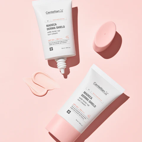 Centellian24 Madeca Derma Shield Safe Moisture Sun Cream