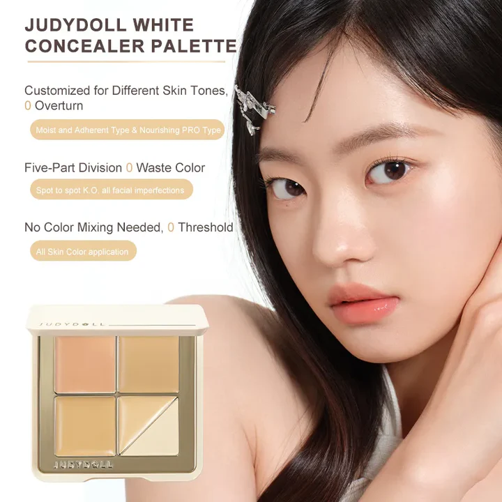 Judydoll Cloud-Touch Concealer Palette#02