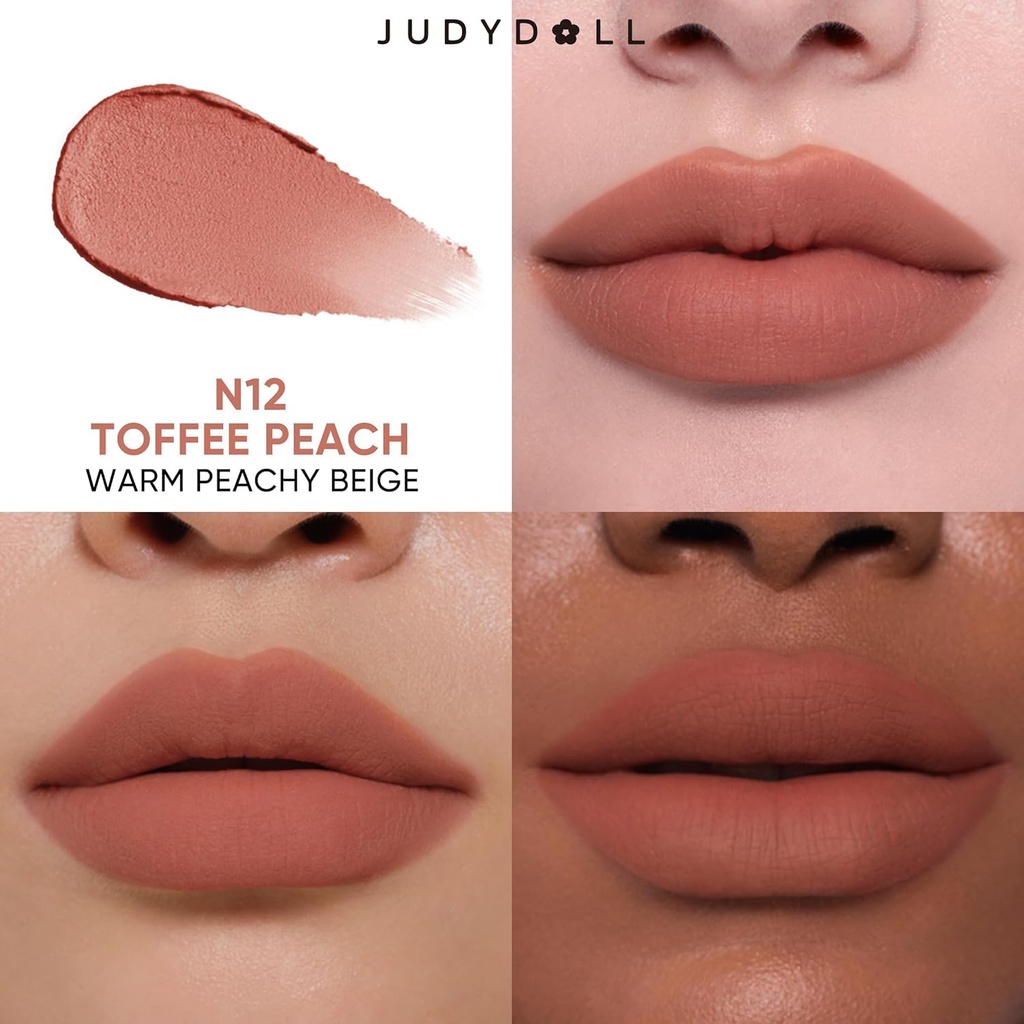 Judydoll Cushion Matte Lock Lip Cream N12