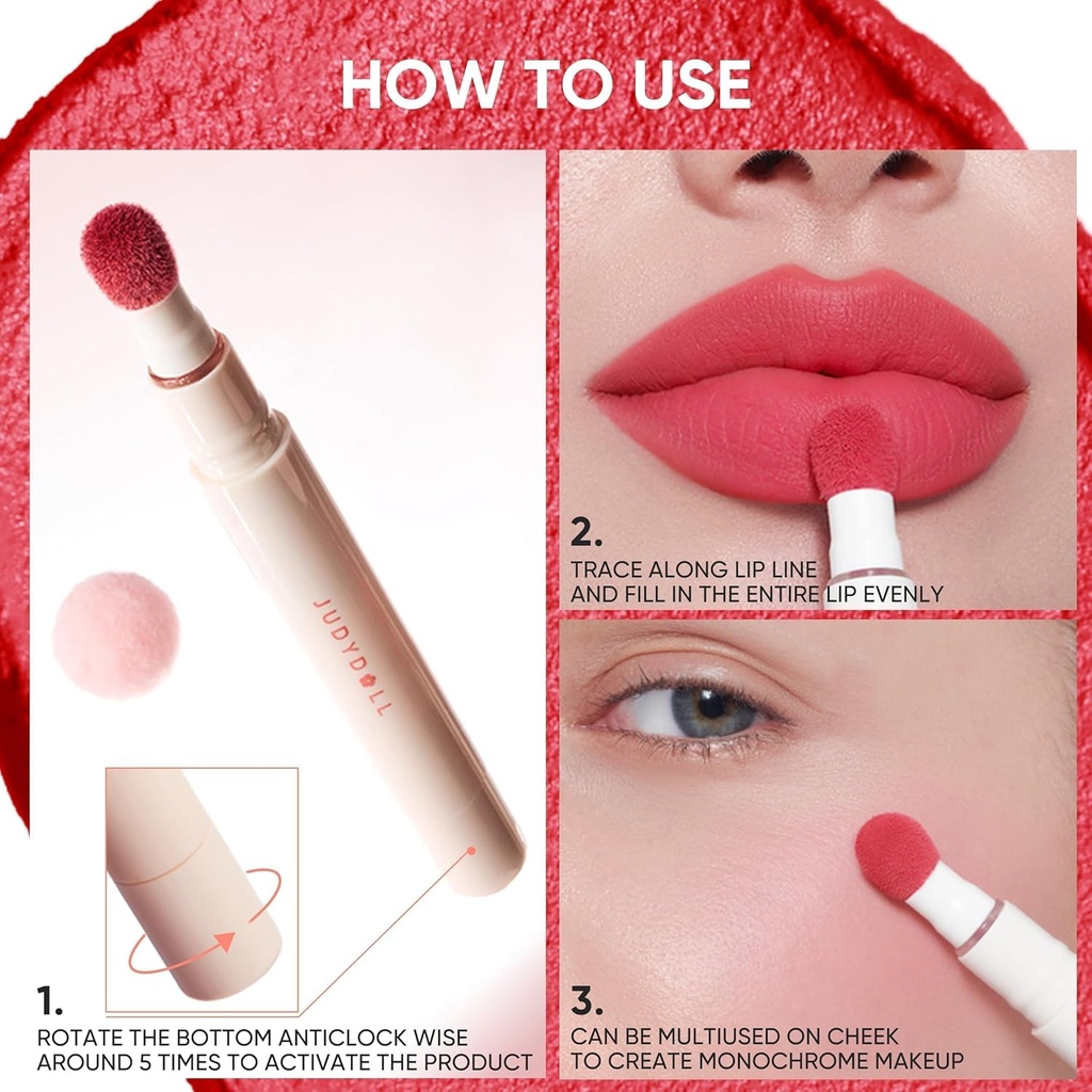 Judydoll Cushion Matte Lock Lip Cream N19