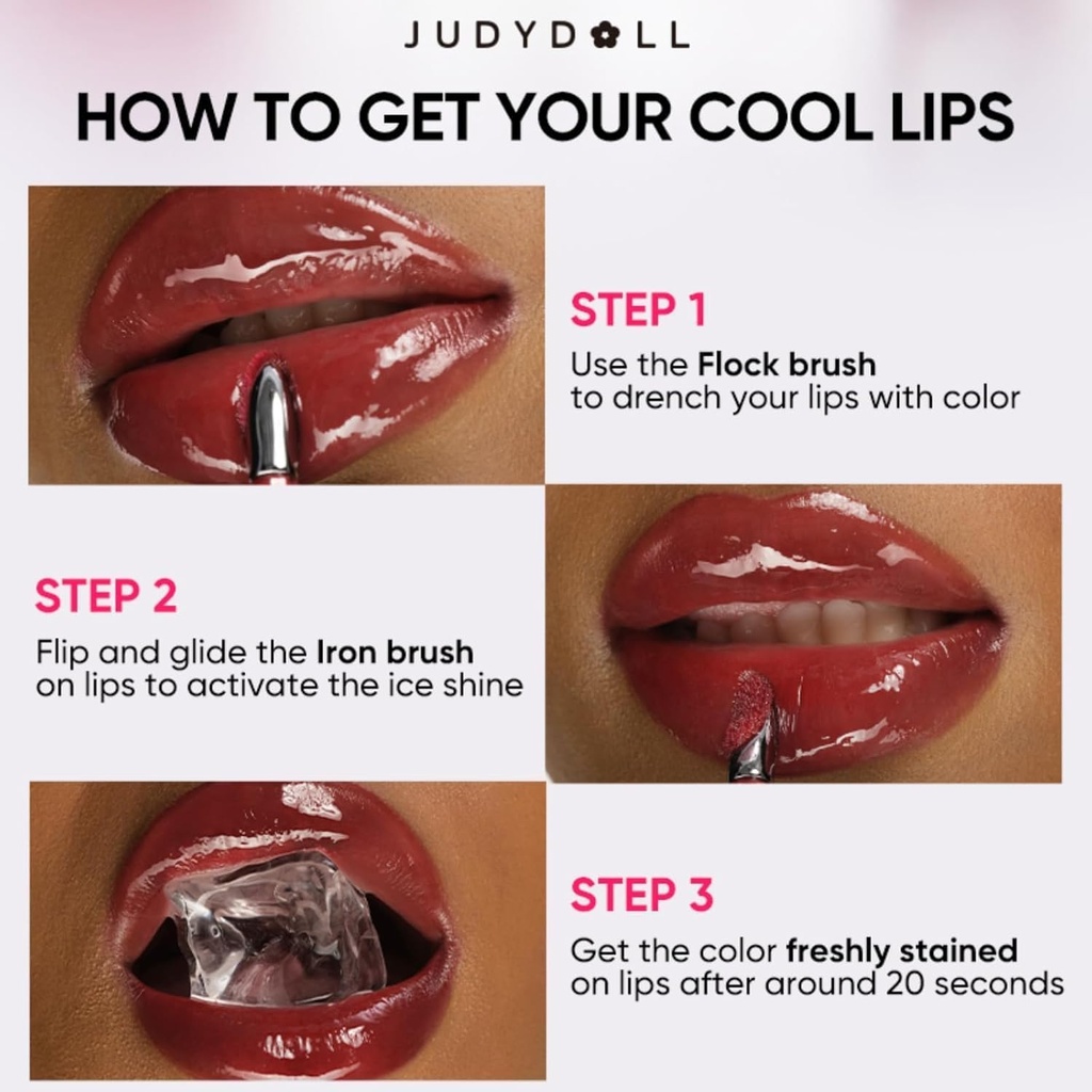 Judydoll Dual Flash Watery Lip Gloss 19