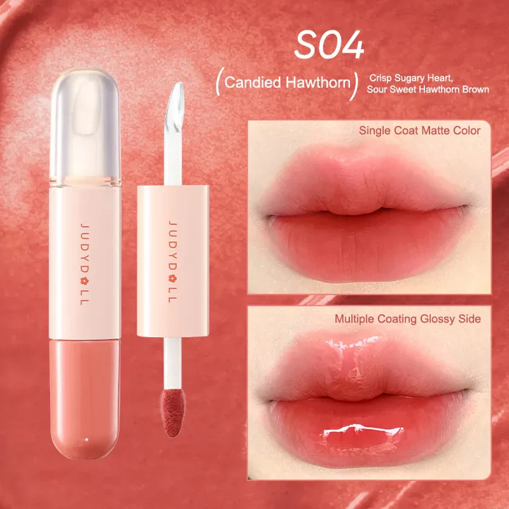 Judydoll Duo Lip Gloss#S04