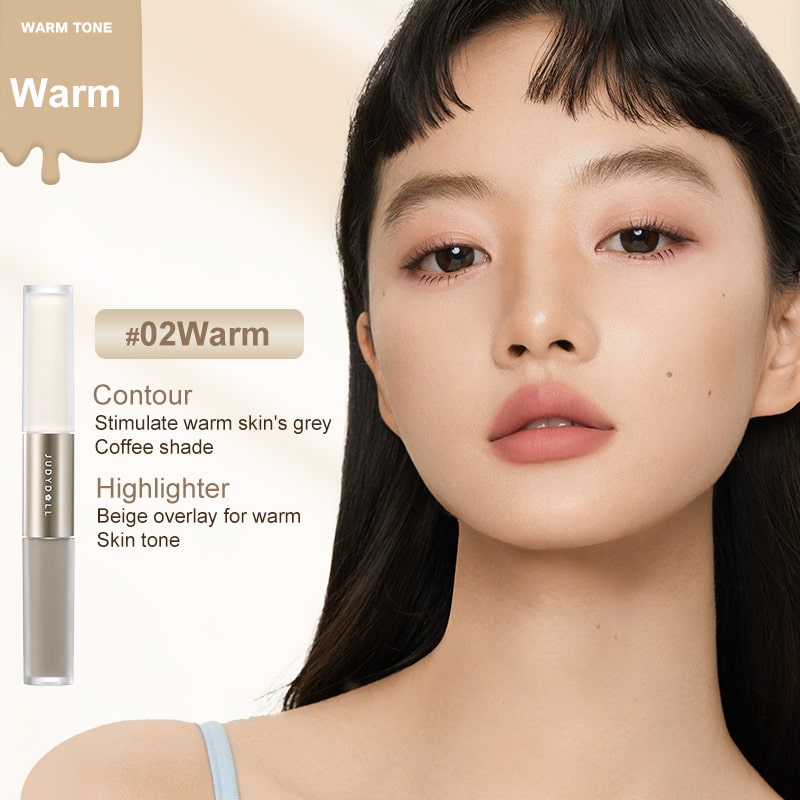 Judydoll Liquid Highlighter & Contour Duo #02
