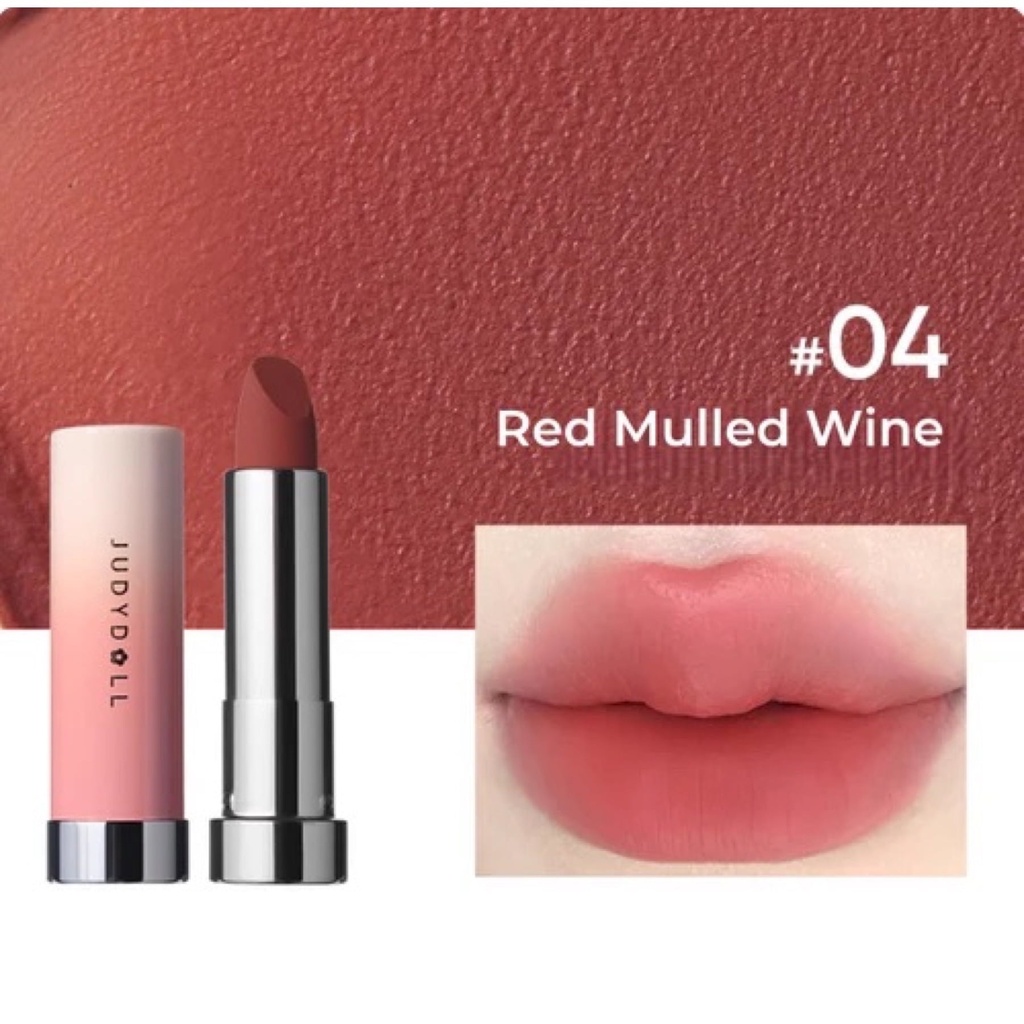 Judydoll Velvet Matte Lipstick4